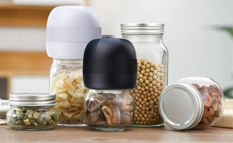 Scelleuse Sous Vide À Pot Mason Seallie - Élégant et Efficace